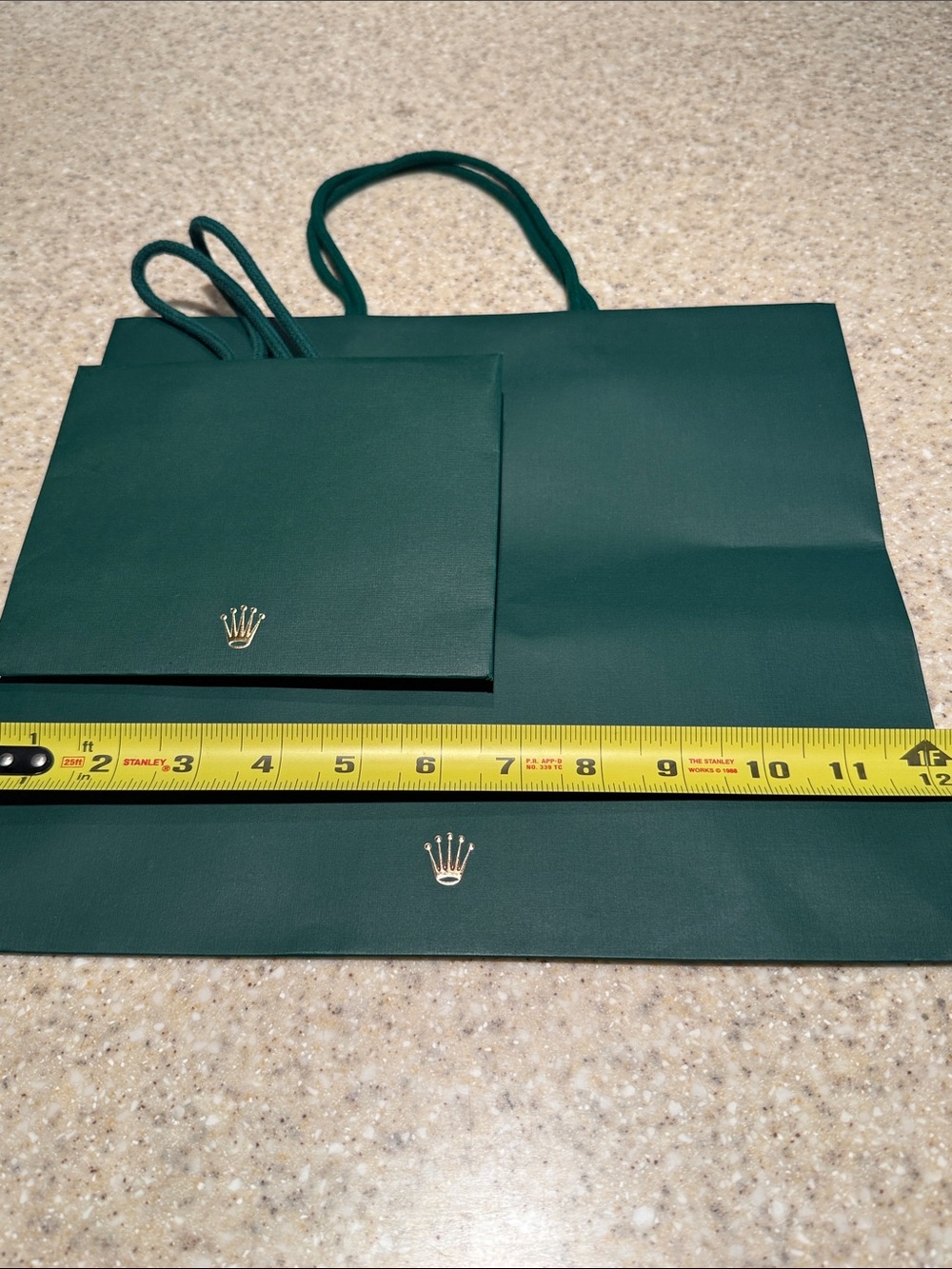 Rolex shopping bag set of TWO